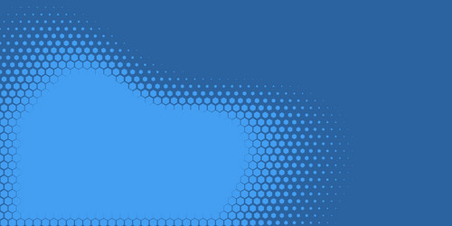 geometric abstract hexagon two color background vector image