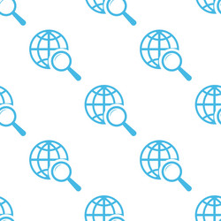 World scan seamless pattern vector