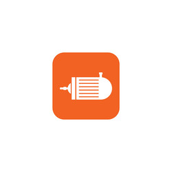Electric motor icon Royalty Free Vector Image - VectorStock