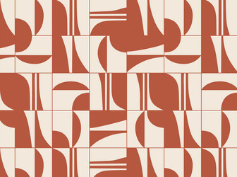 linear seamless smooth and square abstract pattern vector image