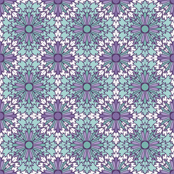 Brown seamless flower lace pattern Royalty Free Vector Image