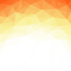 Abstract orange geometric technology background Vector Image