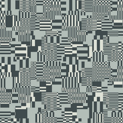 Black beige and moss green glitch pattern vector