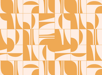 linear seamless smooth and square abstract pattern vector image