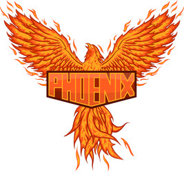 Myth dragon for e-sport logo mascot and print Vector Image