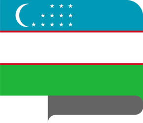 flag horizontal shape pointer for world map vector image