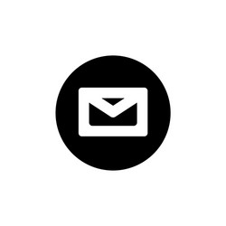 message icon editable stroke simple mobile vector image
