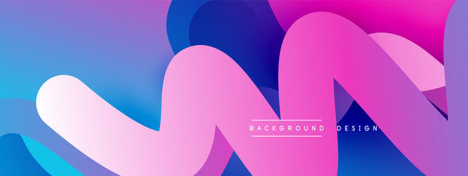 abstract overlapping lines and circles geometric vector image