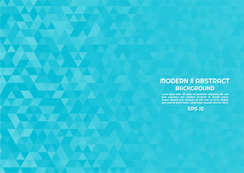 triangle shape pattern background modern abstract vector image
