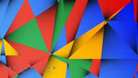 Background a triangle with combination vector