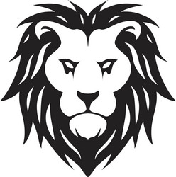 Lion Head Graphic Vector Image