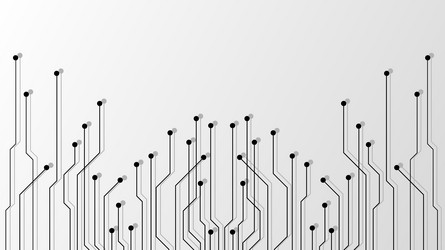 hi-tech digital data abstract design vector image