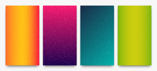 abstract gradient geometric background squares vector