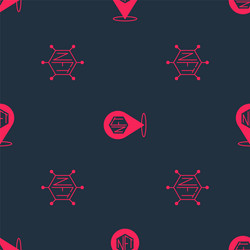 set nft blockchain technology and digital crypto vector image