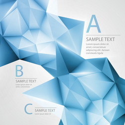 abstract background with triangle vector