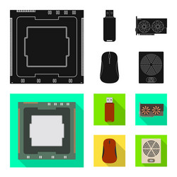 isolated object accessories and device symbol vector image