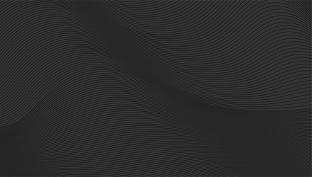 abstract black wave pattern with subtle texture vector image