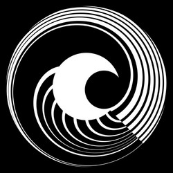 Dynamic Rotation Swirl vector image