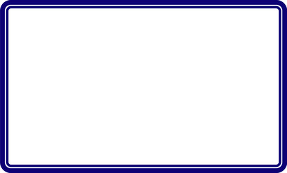 Rounded Rectangle Frame vector