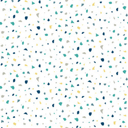 terrazzo seamless pattern abstract repeated vector image