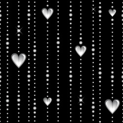 glassy threads seamless pattern vector image