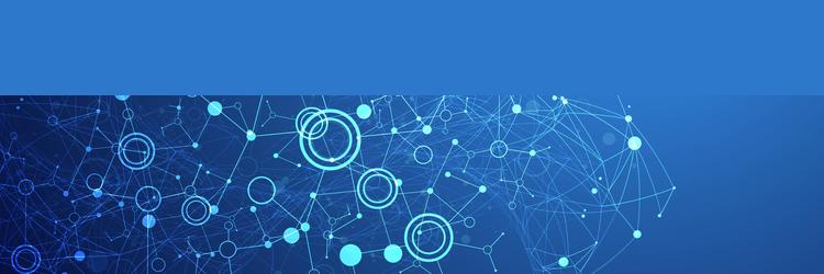 scientific abstract background plexus effect vector image
