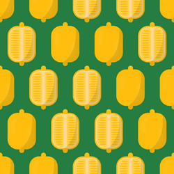 seamless abstract pattern of whole and cut lemon vector