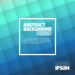 abstract background made from cold color squares vector image