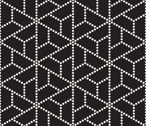 Geometric Lattice Pattern vector image