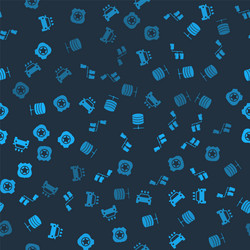 set car wash folder tree server data web vector image