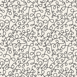 curve seamless pattern in memphis style vector