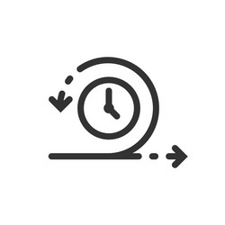 Agile Sprint Icon - Flexible Workflow vector