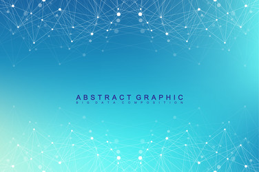 Complex Data Network vector image