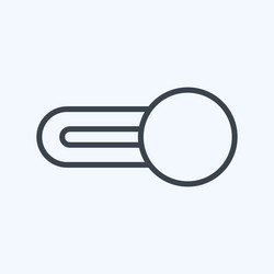Icon switch on suitable for web interface symbol vector