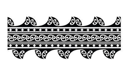 Polynesian Tribal Band Vector Image