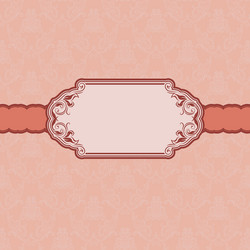 Template frame design vector