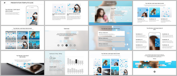 presentation design templates multipurpose vector image