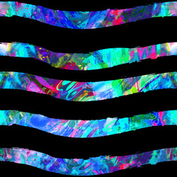 Dynamic Color Striped Pattern vector image