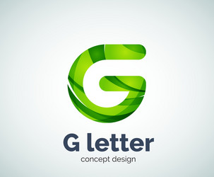 G letter logo icon vector