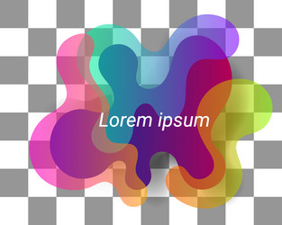 Lower third banner template user interface vector