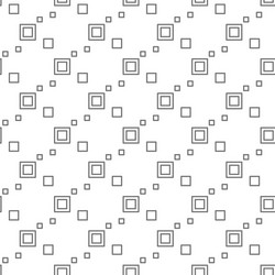 abstract geometric square background vector image