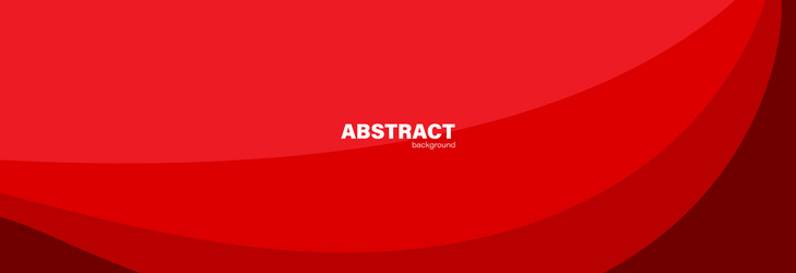 abstract gradient red and curve background vector image