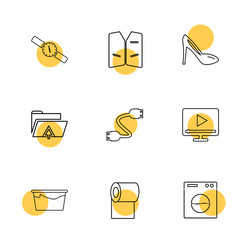 files file type windows os documents vector image