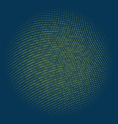 Binary Code Flow vector