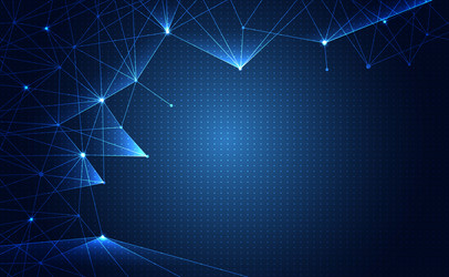 Abstract Network Connection vector image