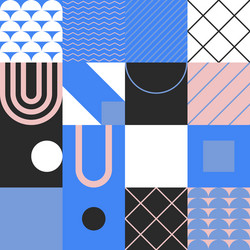 abstract pattern design elements vector image