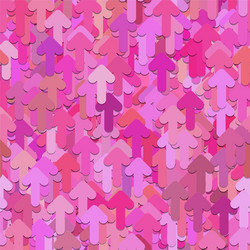 Seamless random arrow pattern background vector