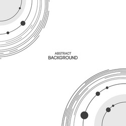 abstract background circles dots rounded vector image