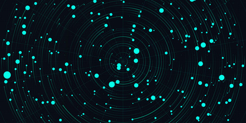 digital technology futuristic internet network ai vector image
