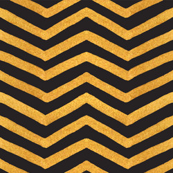 Gold Zigzag Stripe Pattern vector image